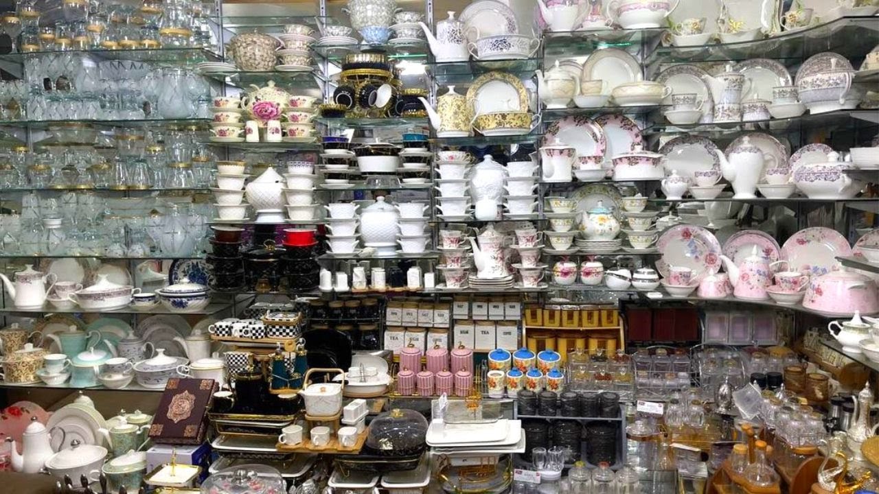 Crockery Wholesale Market in Rawalpindi Electronics Items Dinner