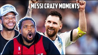 Americans React to WTF Happened There? Lionel Messi Crazy Moments