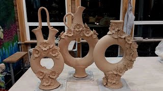 Pottery Ring (or Donut) Wedding Vases!