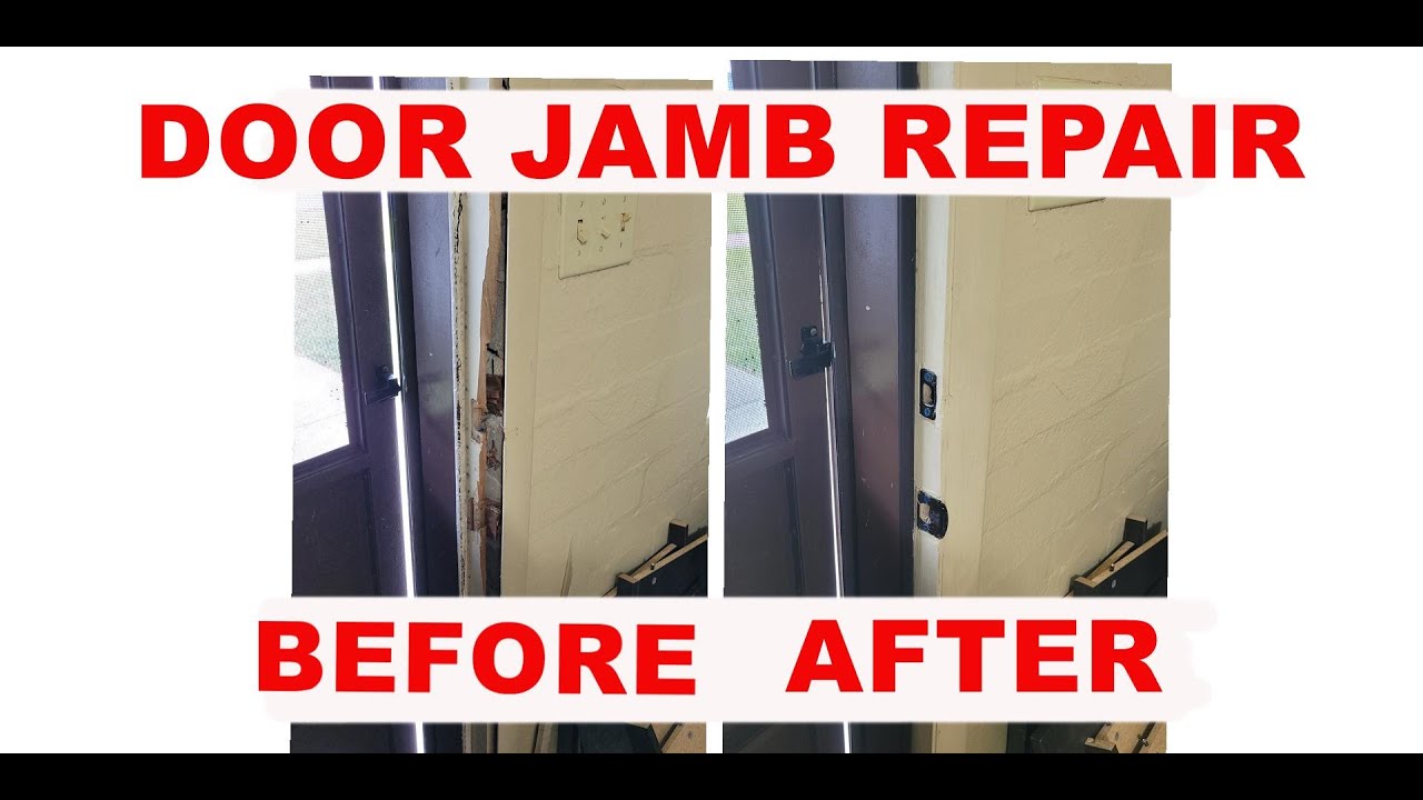 Door Jamb Repair. YouTube