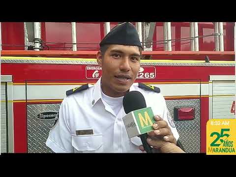 Ceremonia de Graduación y Ascenso en el Cuerpo de Bomberos de San José del Guaviare