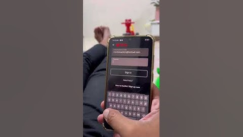 unable to sign in netflix