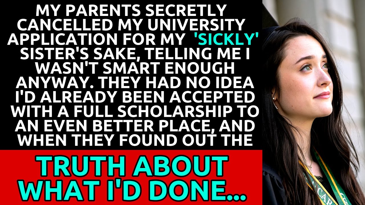 My Parents Cancelled My University Dreams for My Sister Without Knowing My Secret Plan