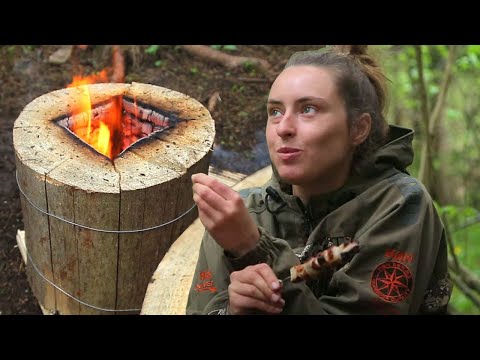 How to Cook on a Swedish Torch Fire