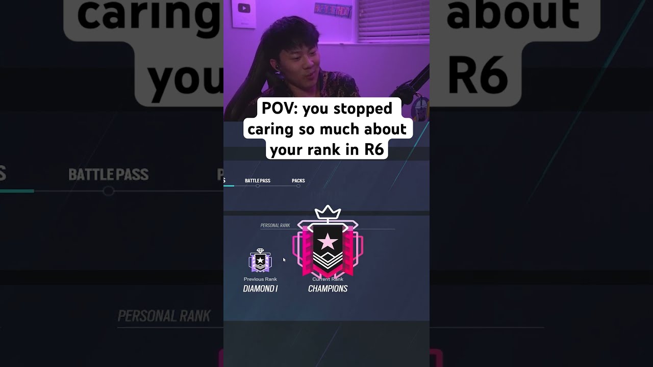 My Secret To Getting Champion In R6