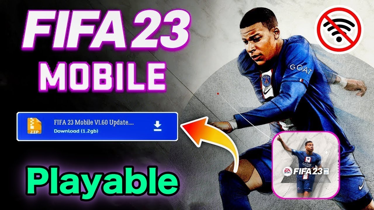 Fifa 23 Mobile, BIG UPDATE !! Mod FIFA 23 Full Edition V5