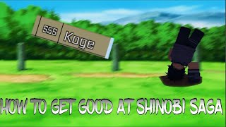 HOW TO GET GOOD AT SHINOBI SAGA || Roblox Shinobi Saga screenshot 2