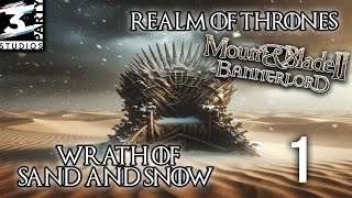 WRATH OF SAND AND SNOW! Realm Of Thrones Mod 5.3 - Mount & Blade II: Bannerlord #1