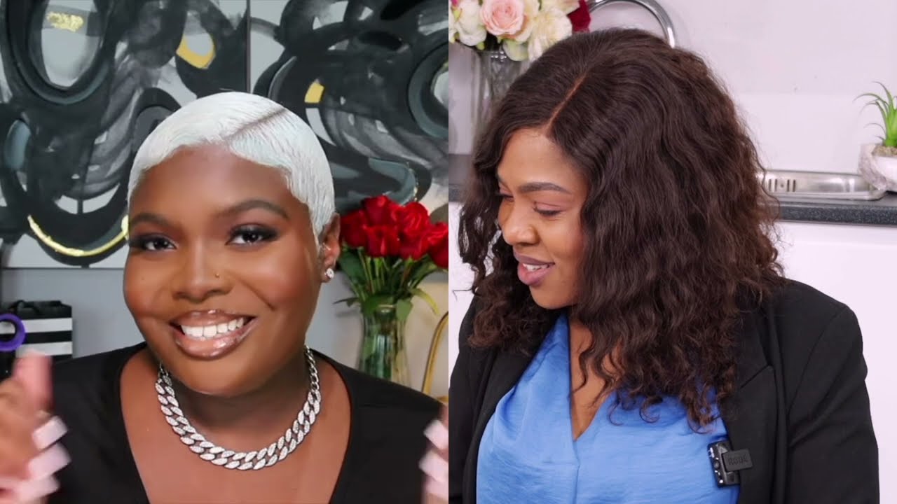 Hairdresser reacts to a rookie going blonde YouTube