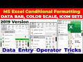 Conditional Formatting in MS Excel | Data Bar in excel| Color Scales in excel | Icon Sets in excel