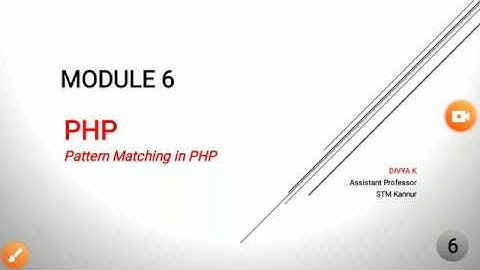 Pattern Matching in PHP