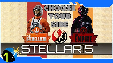 Stellaris - Star Wars - Massive  Team Multiplayer - Empire vs Rebel! Ep 1