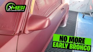 Ford mustang gets a new face lift. (no more early ford broncos) by MBI Motorsports 333 views 3 years ago 18 minutes