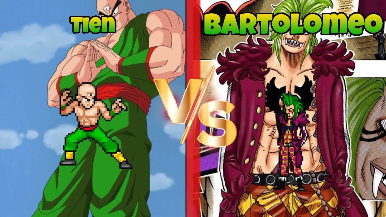 Jump Force MUGEN Tien vs Bartolomeo