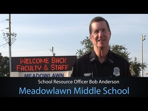 Meet Meadowlawn Middle School's Resource Officer Bob Anderson