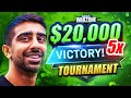 I WON ANOTHER $20,000 WARZONE TOURNAMENT! (5th Win)