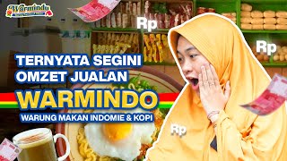 Omzet Jualan & Keuntungan WARMINDO💰🤩 | Warung Makan Indomie & Warung Kopi