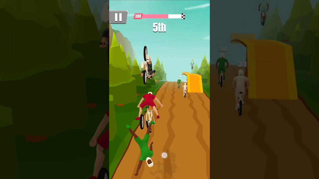 BIKE RUSH LEVEL 388 WITH TERRAIN BIKE IN YELLOWSTONE 😑