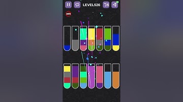 water_level_526 #watersortpuzzle #puzzle #game #sortpuzzle #color
