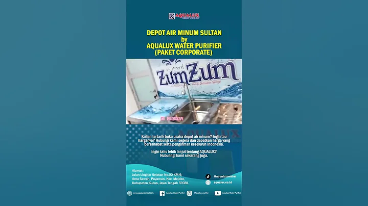 DEPOT AIR MINUM SULTAN! PAKET CORPORATE!! #shortvideo #shorts  #aqualux #depotairminum #airminum