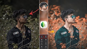 snapseed colour grading professional photo editing 2025 || snapseed background change photo editing