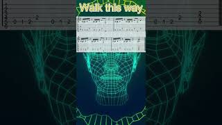 Video thumbnail of "Domina la intro de 'Walk This Way' de Aerosmith en guitarra | Guitar Riff Tab"