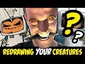 HALLOWEEN REDRAW! Drawing YOUR Supernatural Creatures in MY Style