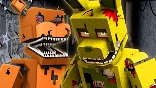 SPRINGTRAP IS MY FRIEND?! - Five Nights at Freddy's Nightmare (Minecraft Roleplay)