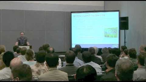 SIGGRAPH 2010 OpenCL BOF - Part VI