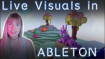 Ableton Live Performance with 8-Bit & Voxel Visuals: EboSuite, Photoshop, Premiere Pro, Magicavoxel