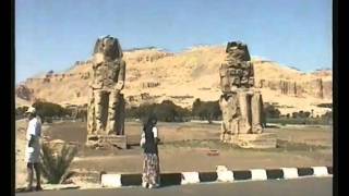 Egypt 1997 Memnon Kolosse Luxor