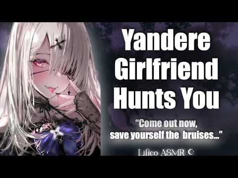 ASMR Obsessed Yandere Girlfriend Hunts You (F4A)♡ British Accent | Audio Roleplay Adventure