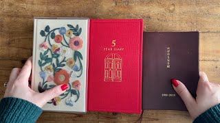 5 Year Journal Comparison: Midori vs Hobonichi