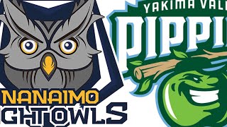 Nanaimo NightOwls vs Yakima Valley Pippins - July 19th, 2022