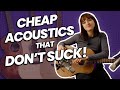 Best Cheap Acoustic Guitars That Don