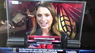 Celebrity Blackhawks Susannah Collins slip up Wealth