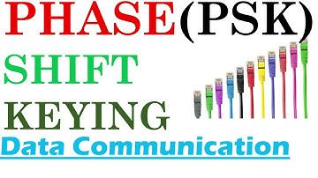 Phase Shift Keying | PSK | Data Communication | Lecture 68 | Urdu | Hindi