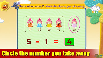 K1 - Module 13 - Ex 3 Circle the number you take away | Appu Series | Kindergarten Math Learning