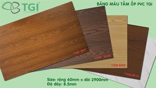 10+ tấm ốp tường nhựa