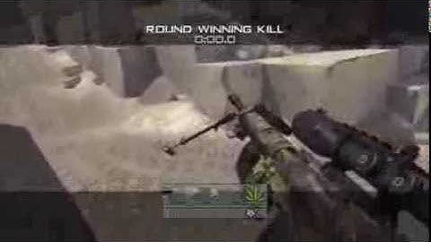SICK OUT OF THE MAP KILLCAM ON QUARRY (MW2)