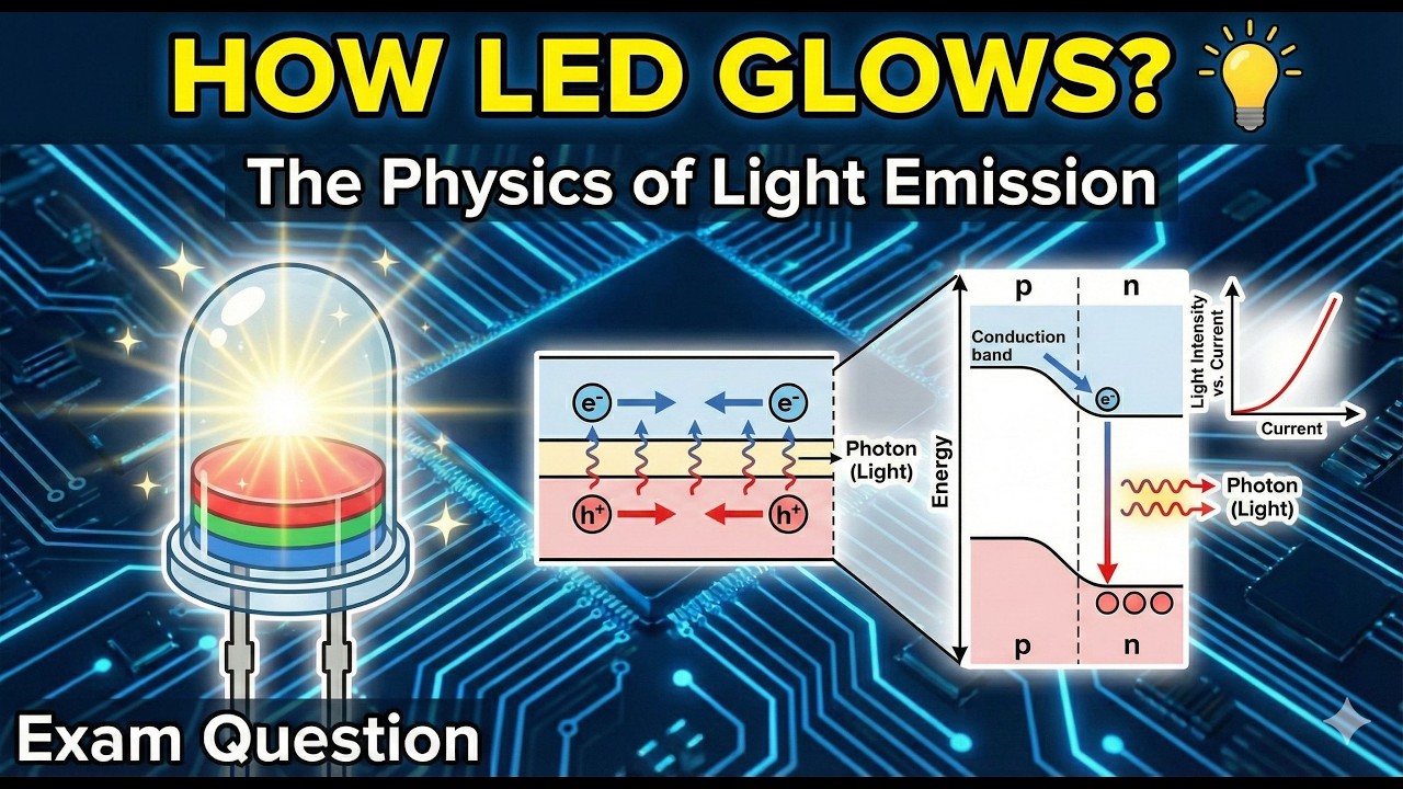 Led In Science LED Explained in 10 Minutes | Working Principle & Applications ...