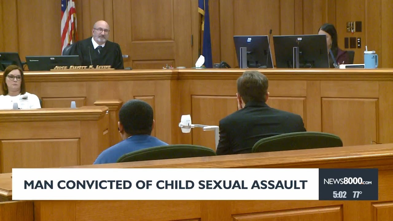 Man convicted of child sexual assault - YouTube