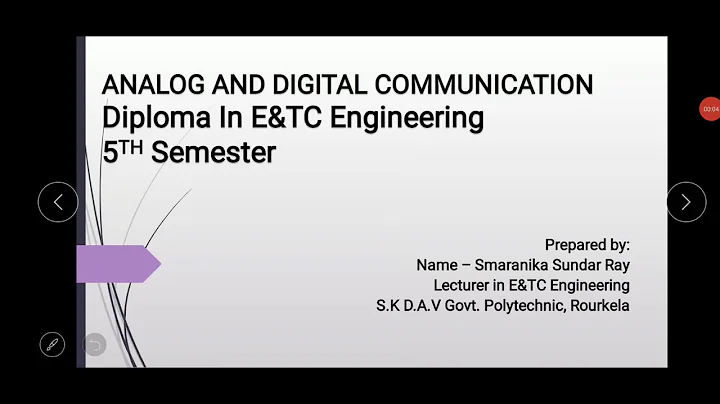 GMSK/A & D Communication