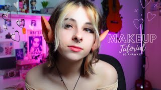 E-girl Elf makeup tutorial 2024