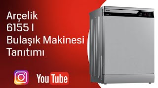 Arçelik 6155-6155 I Ultra Hijyen 5 Programlı Bulaşık Makinesi