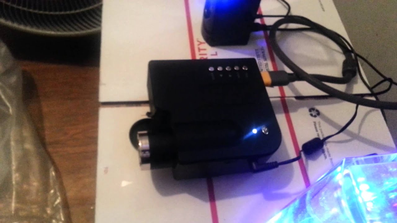 NEW DIGITAL1CRYSTAL 4K ULTRA 4.1  WHITE VS 48 LUMENS PROJECTOR!