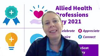 Applied Health Professions Day 2021 : what inspired you to become a speech and language therapist?