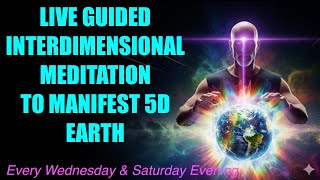 LIVE GUIDED MEDITATION TO TRANSFORM THE UNIVERSE INTO 5D Profile