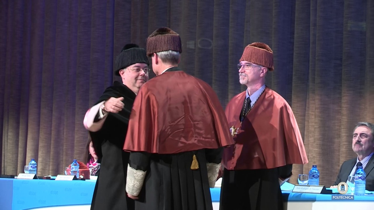 Solemne Acto Académico de Investidura de Doctores y Entrega de Diplomas ETSIA y ETSIAE politécnica slp