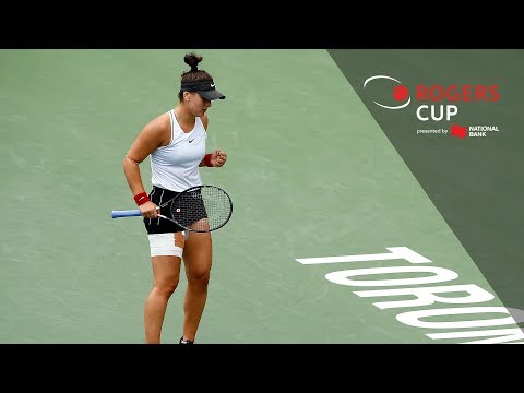 Thumbnail for PRESS CONFERENCE: Bianca Andreescu - Semi-finals Toronto 2019